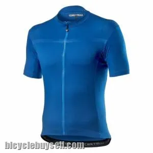 CASTELLI CLASSIFICA SHORT SLEEVE CYCLING JERSEY â€“ SS21 â€“ AZZURO ITALIA AUTHENTIC