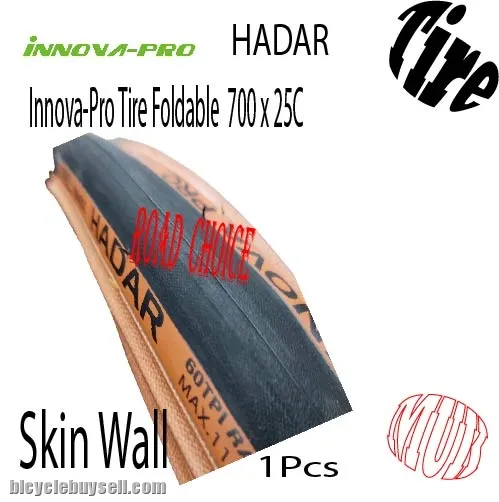 Innova-Pro Foldable Tire 700 x 25c (Hadar)(SkinWall)(1Pcs)