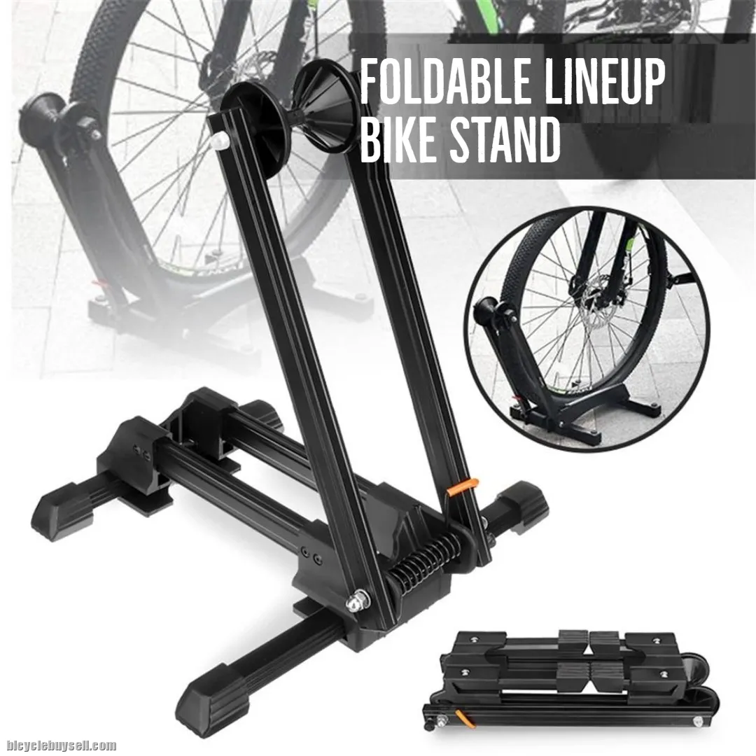 Foldable Lineup Bike Stand