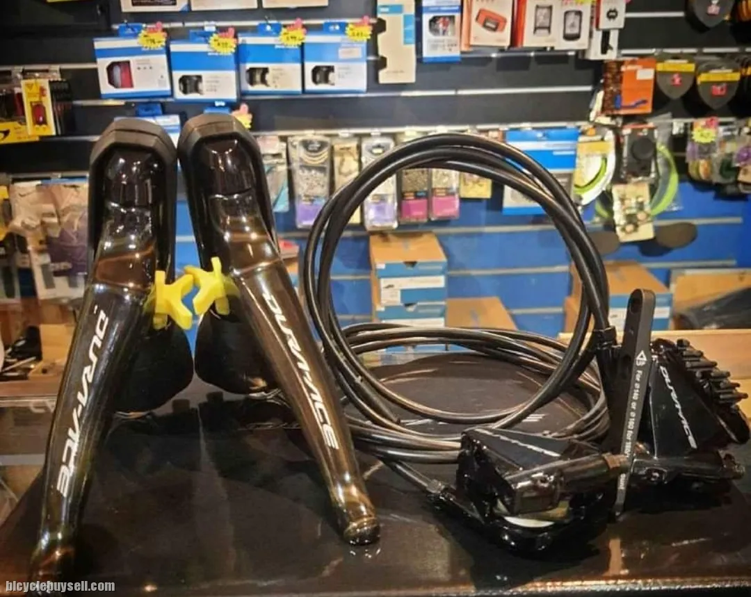 DURA ACE R9120 Shifter + Hose + Disc caliper