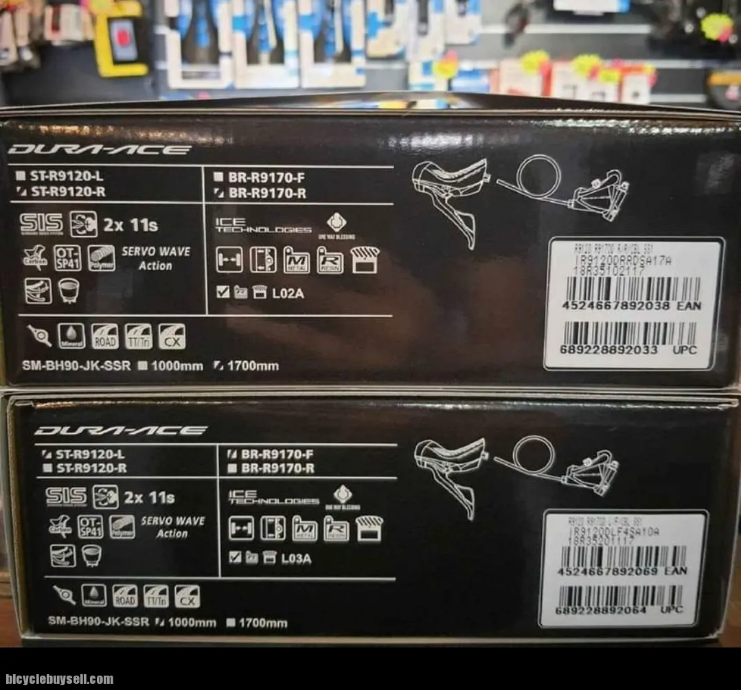 DURA ACE R9120 Shifter + Hose + Disc caliper