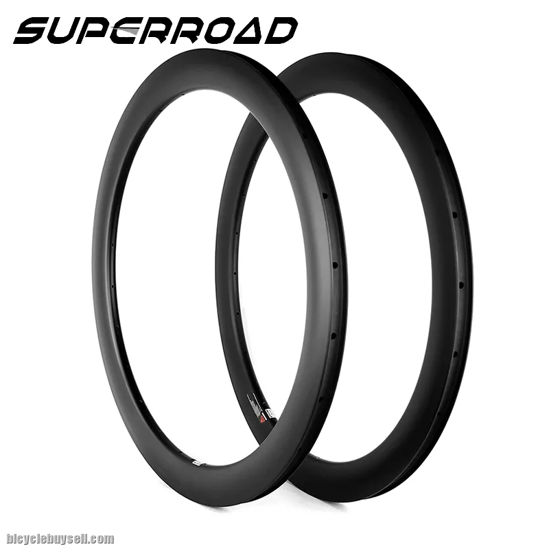 55mm 700C Wider Xiamen Carbon Road Disc Brake Cyclocross Rims