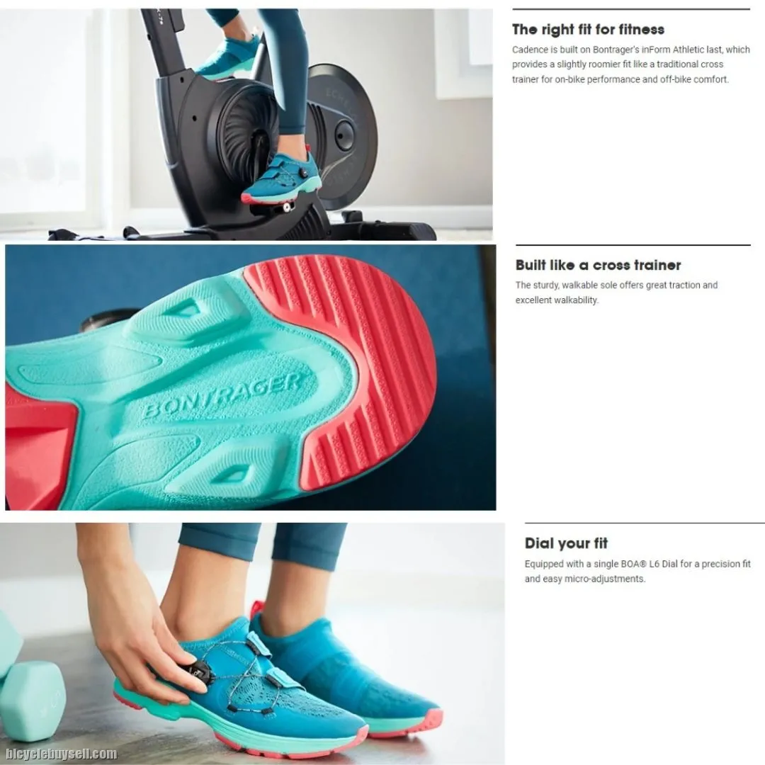 Bontrager Cadence Spin CLEAT SHOES Cycling Shoes