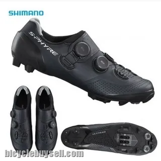 Authentic Shimano xc9 XC902  SH-XC902 XC901 Mountain Shoe carbon Green cross country mtb clipless