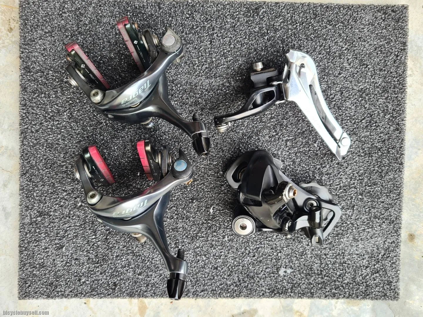 SHIMANO 105 5800 RD &amp; FD  / TIAGRA 4700 Brake Calipers front and rear