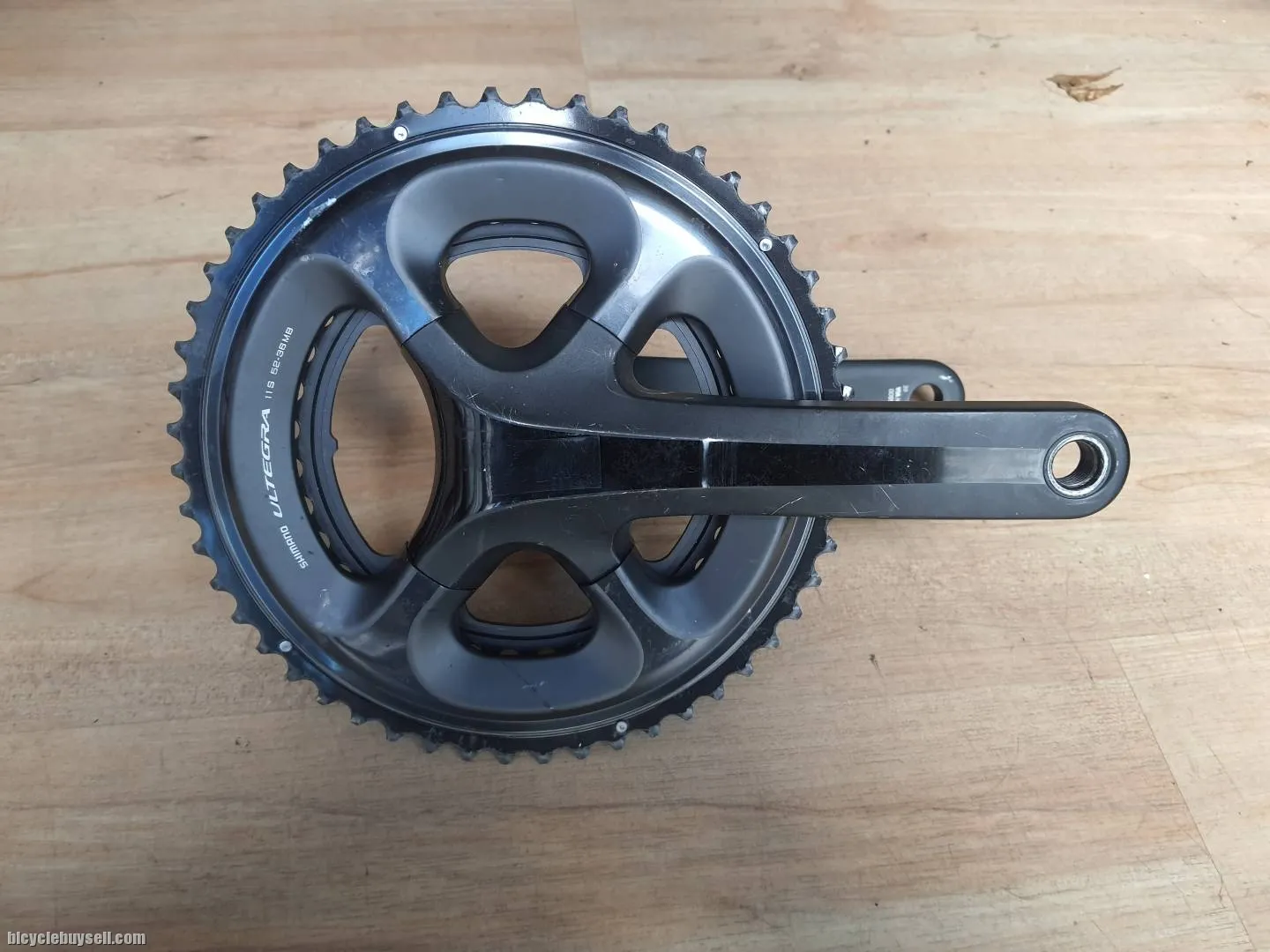 (SOLD)165mm 105+Ultegra 52 36 Crankset
