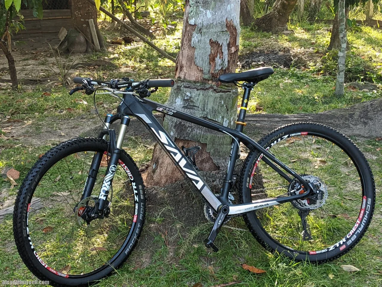 Mtb Wheelset Ztr Crest + Industry Nine Torch Hub + Schwalbe Rocket Ron &amp; Racing Ralph (650b@27.5'')