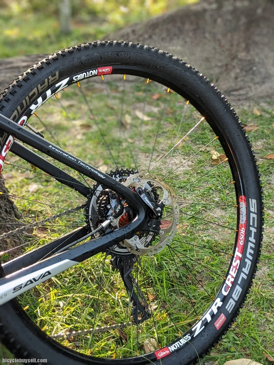 Mtb Wheelset Ztr Crest + Industry Nine Torch Hub + Schwalbe Rocket Ron &amp; Racing Ralph (650b@27.5'')