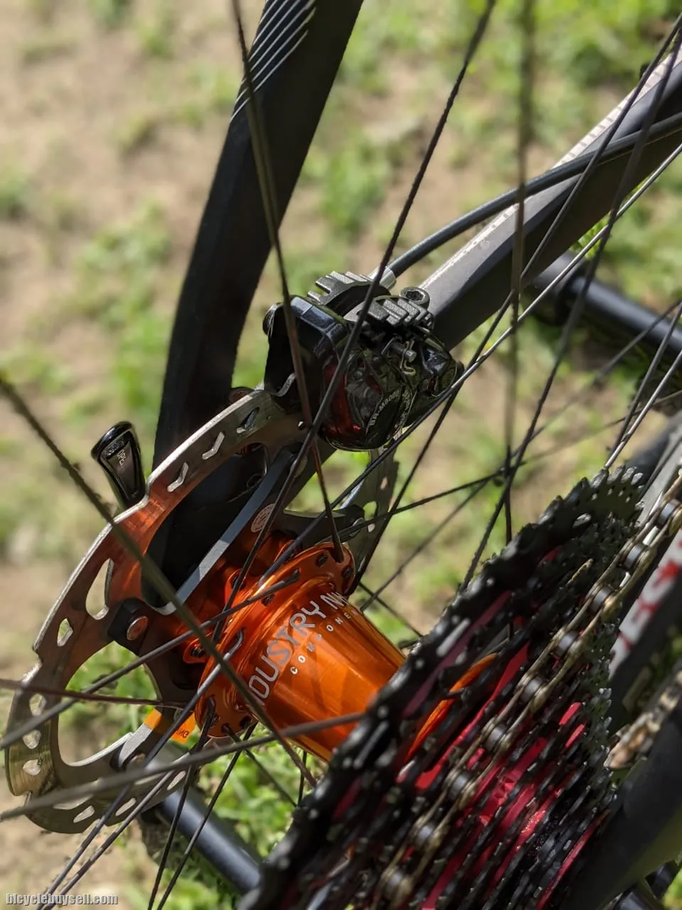 Mtb Wheelset Ztr Crest + Industry Nine Torch Hub + Schwalbe Rocket Ron &amp; Racing Ralph (650b@27.5'')