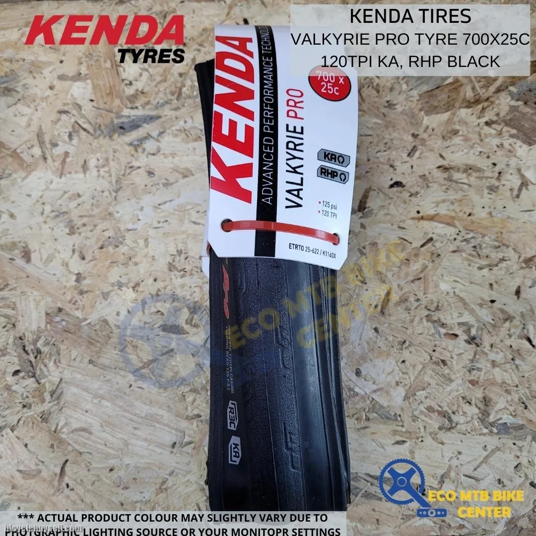 KENDA VALKYRIE Pro Tyre 120TPI KA RHP Black