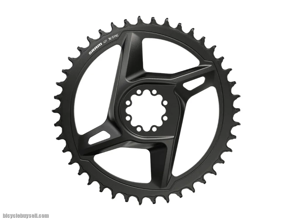 Sram Rival AXS XPLR 1x12 Speed X-SYNC Direct Mount Chainring 38T- 46T Black 8 bolts Red force