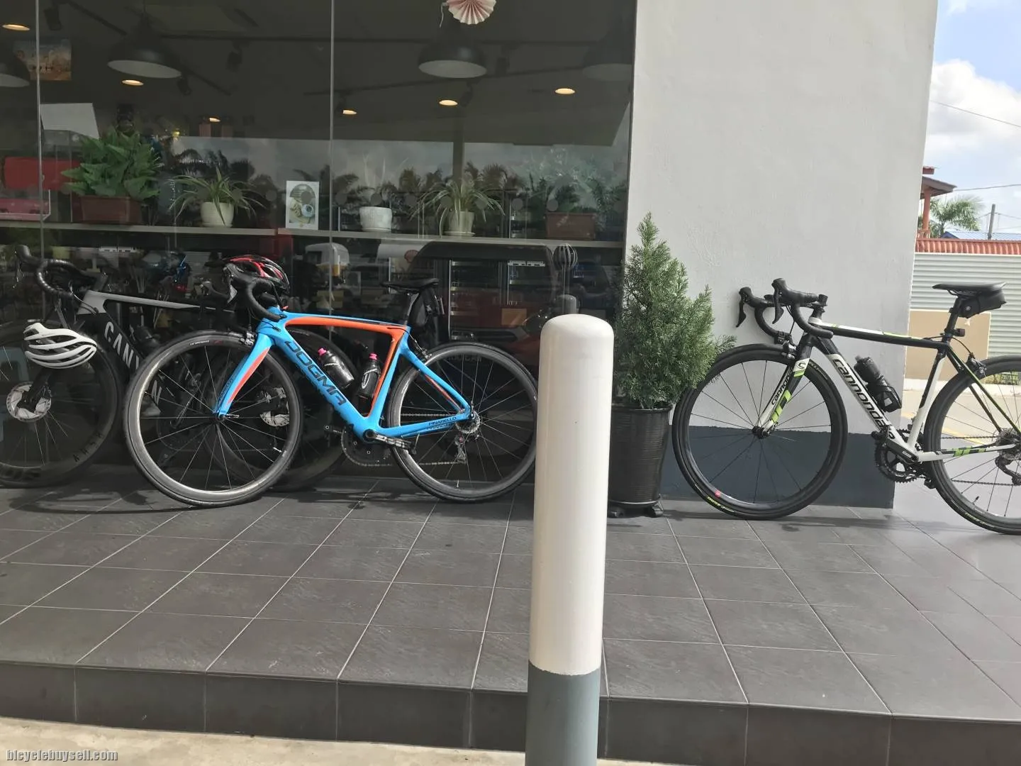 Frame Pinarello F8 Sky Blue/Orange Limited Edition