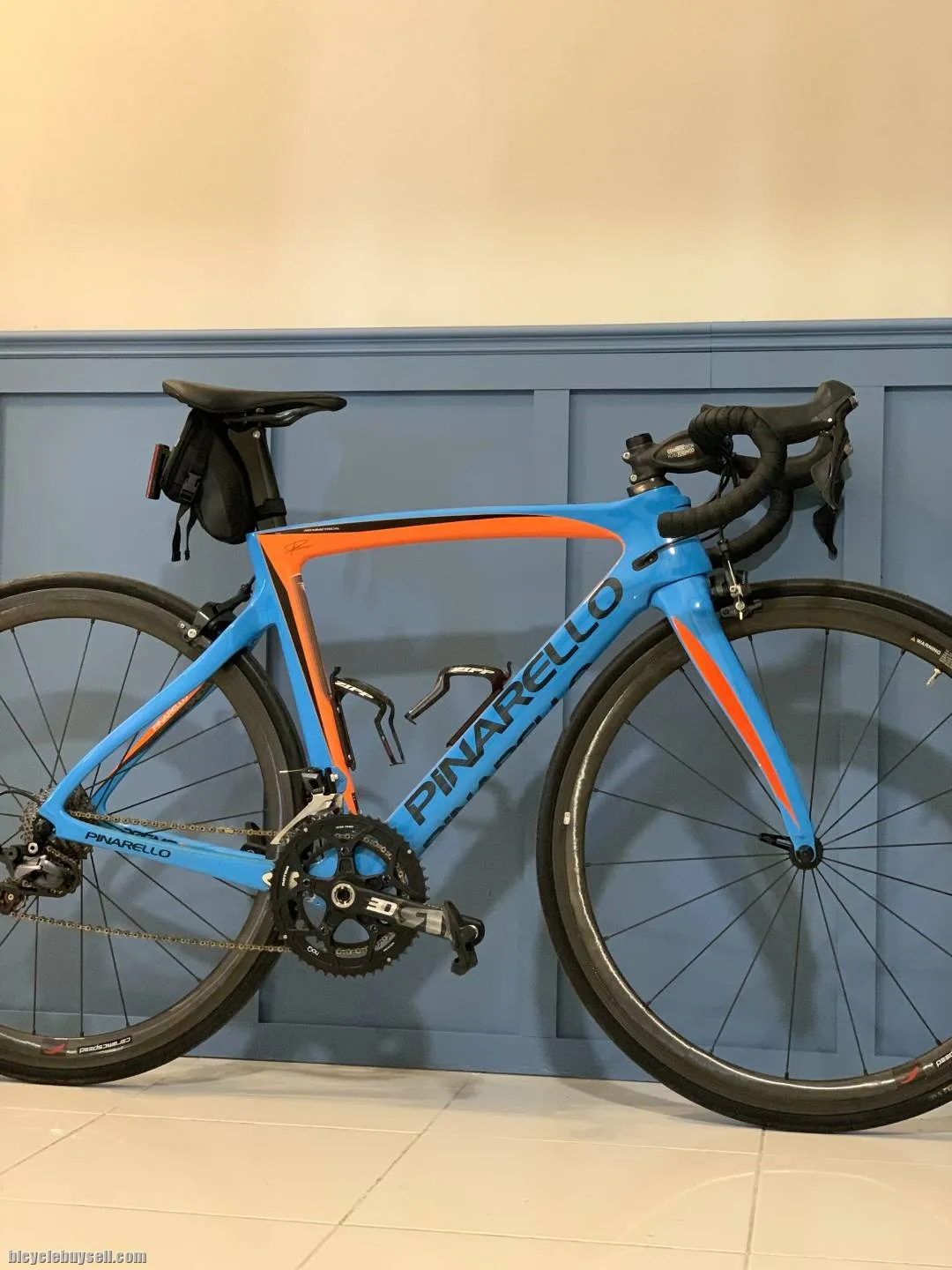 Frame Pinarello F8 Sky Blue/Orange Limited Edition