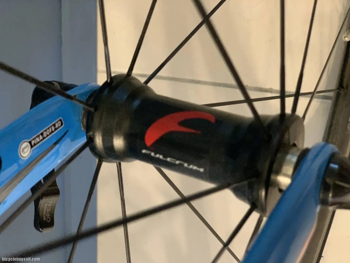 Frame Pinarello F8 Sky Blue/Orange Limited Edition