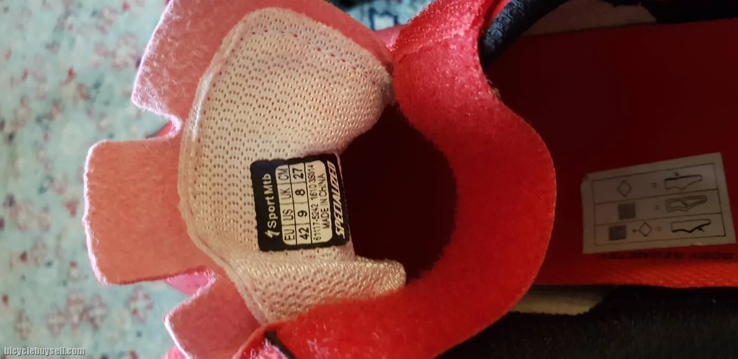 Red Mtb Shoe