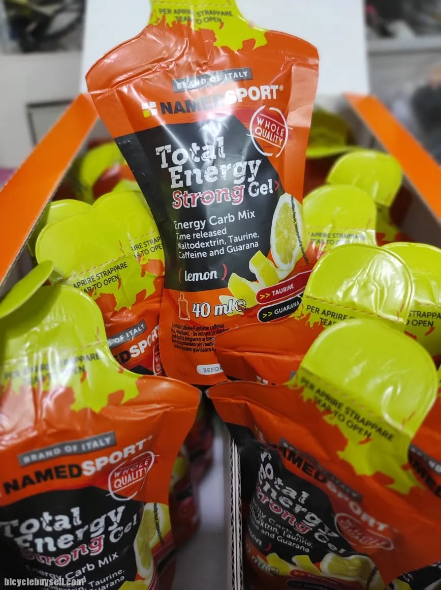 NAMEDSPORT TOTAL ENERGY STRONG GEL LEMON FLAVOUR