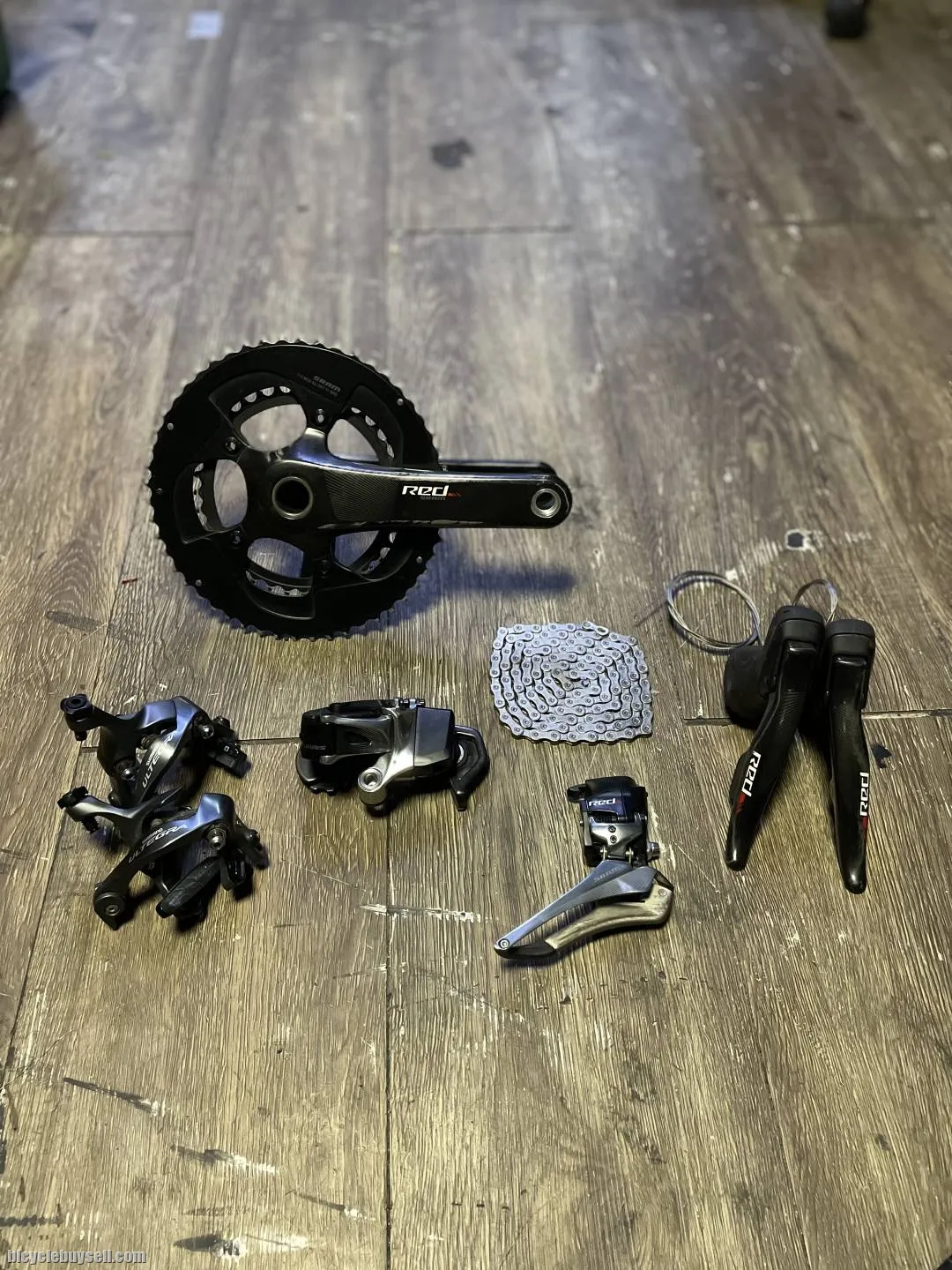 (SOLD) Sram Red Etap 11 speed rim brake groupset