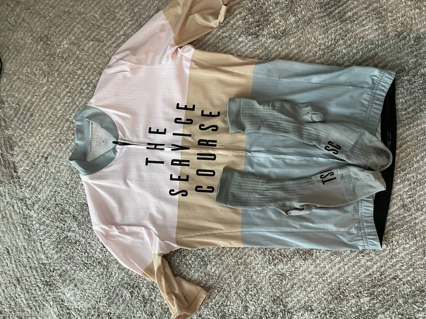 The Service Course Jersey and Socks