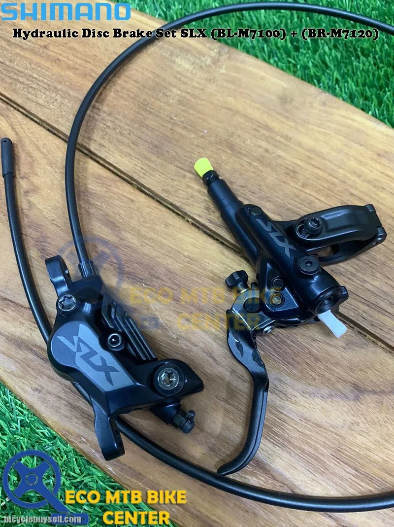SHIMANO Hydraulic Disc Brake SLX (BL-M7100) + (BR-M7120) 4 Piston Disc Brake