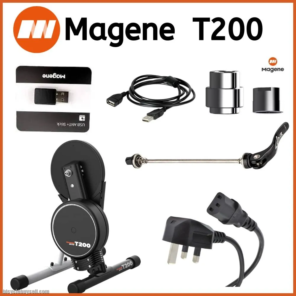 MAGENE T200 Gravat 2 Gradient Slope 15% 1800W SMART TRAINER FE-C ERG