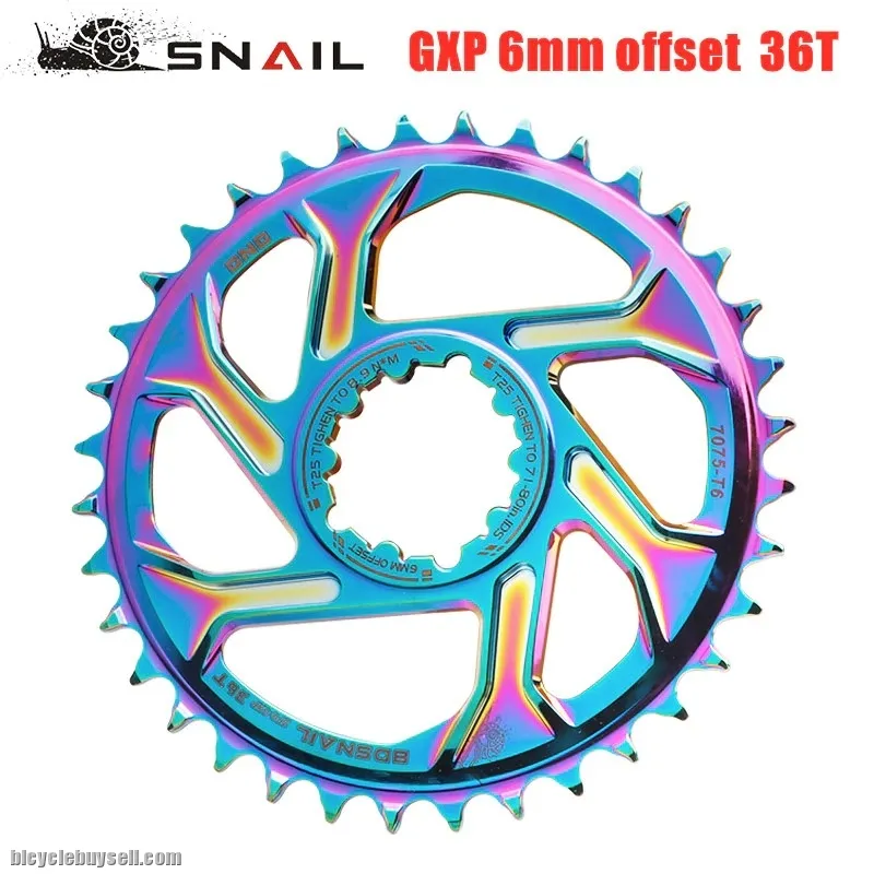 SNAIL Direct Mount Chainring For SRAM DUB GXP 6mm 3mm Boost