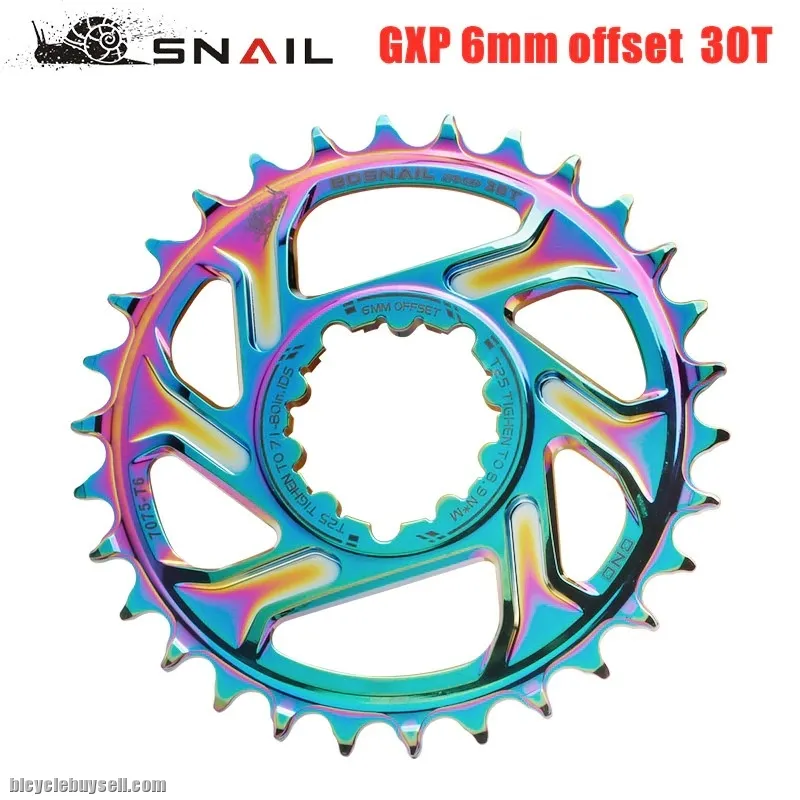 SNAIL Direct Mount Chainring For SRAM DUB GXP 6mm 3mm Boost
