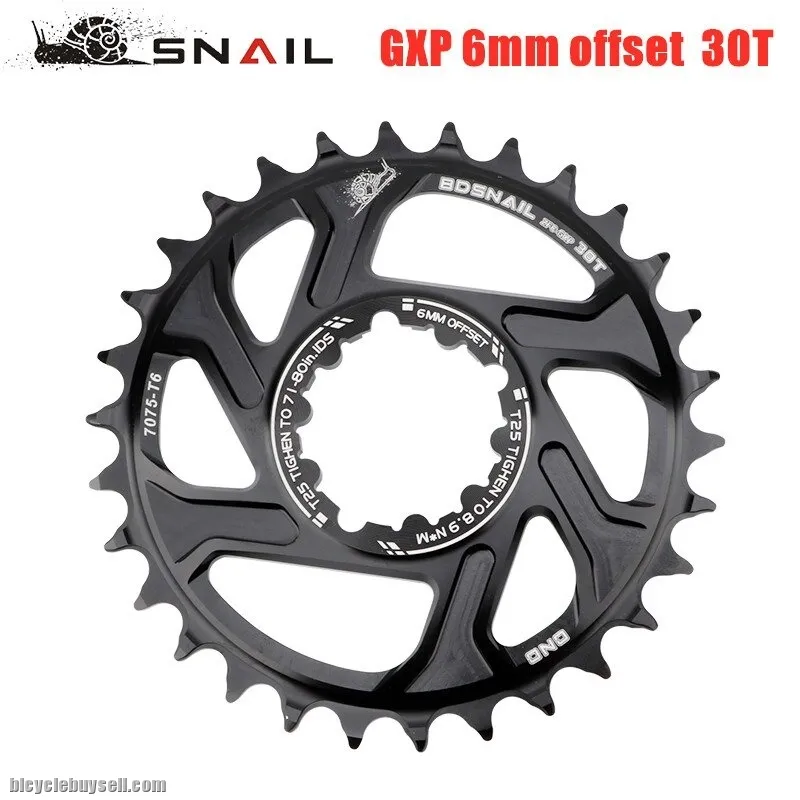 SNAIL Direct Mount Chainring For SRAM DUB GXP 6mm 3mm Boost