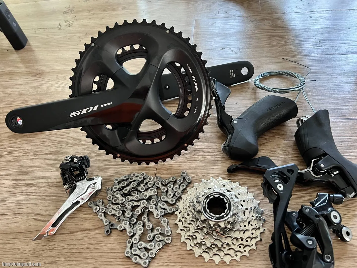 New Shimano 105 group set