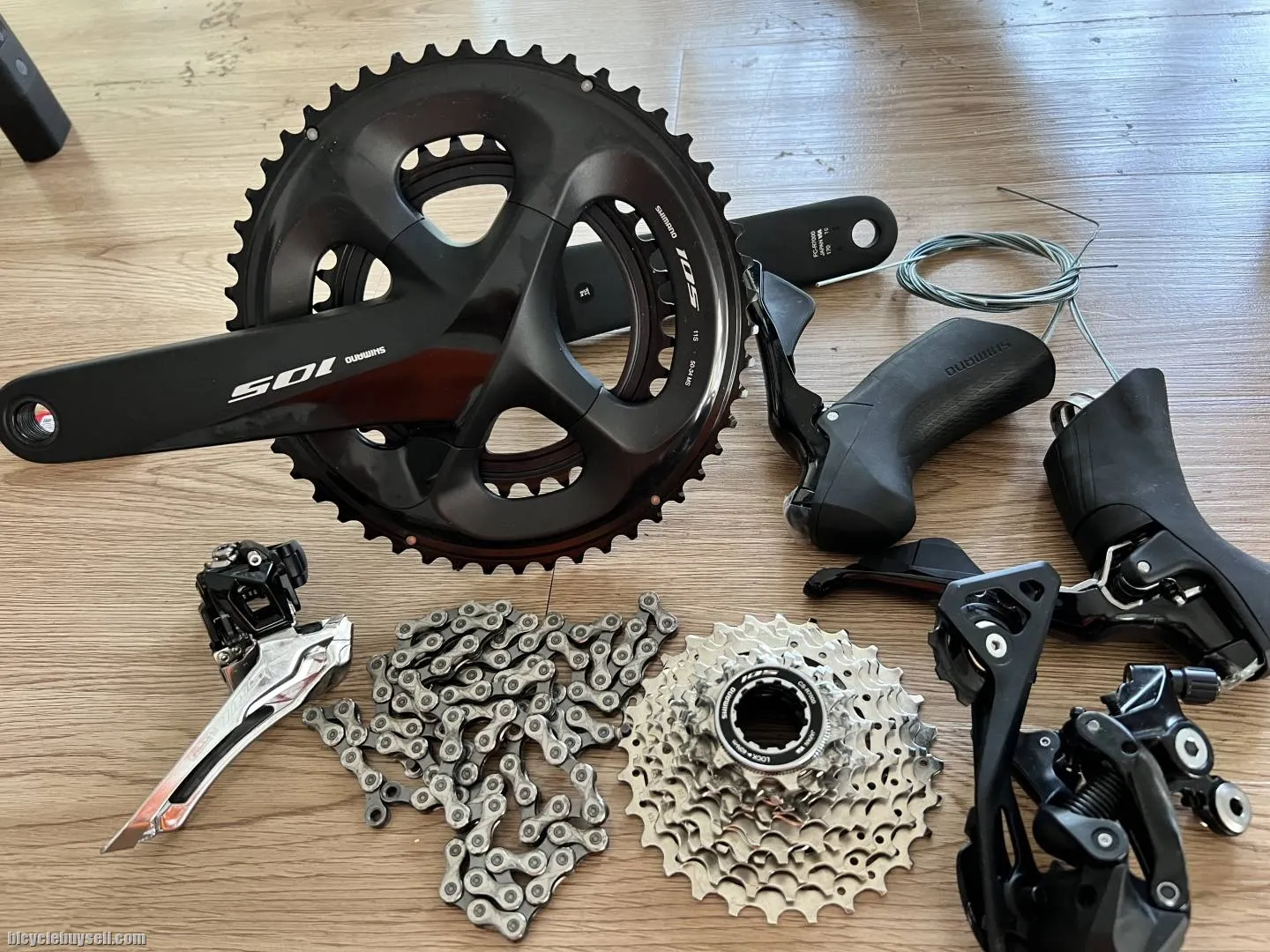 New Shimano 105 group set