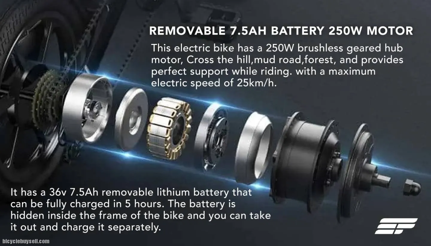 Electric Bicycle ADO A16XE