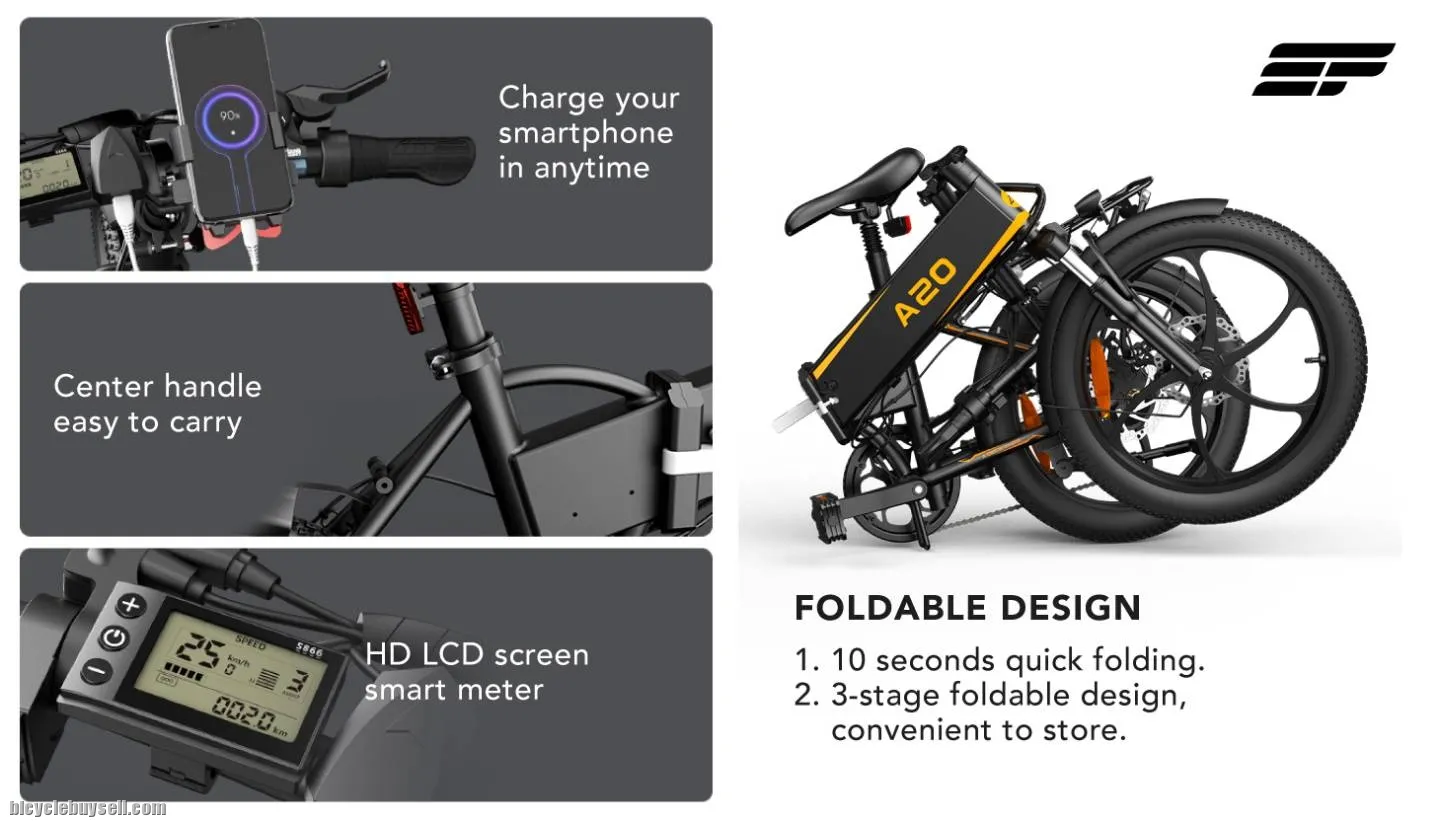 Electric Bicycle ADO A20XE