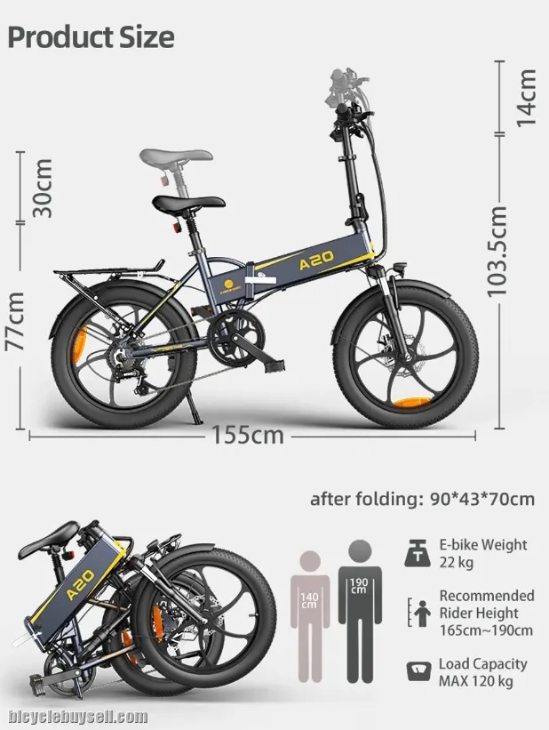 Electric Bicycle ADO A20XE