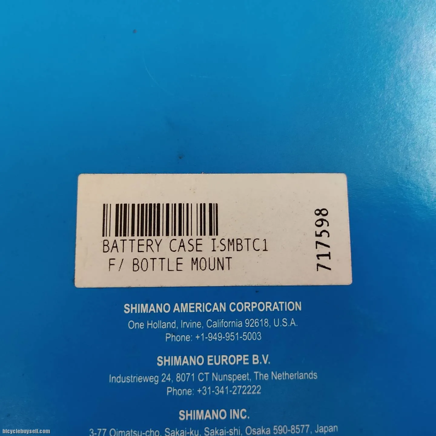 SHIMANO BATTERY CASE SM-BTC1 Di2