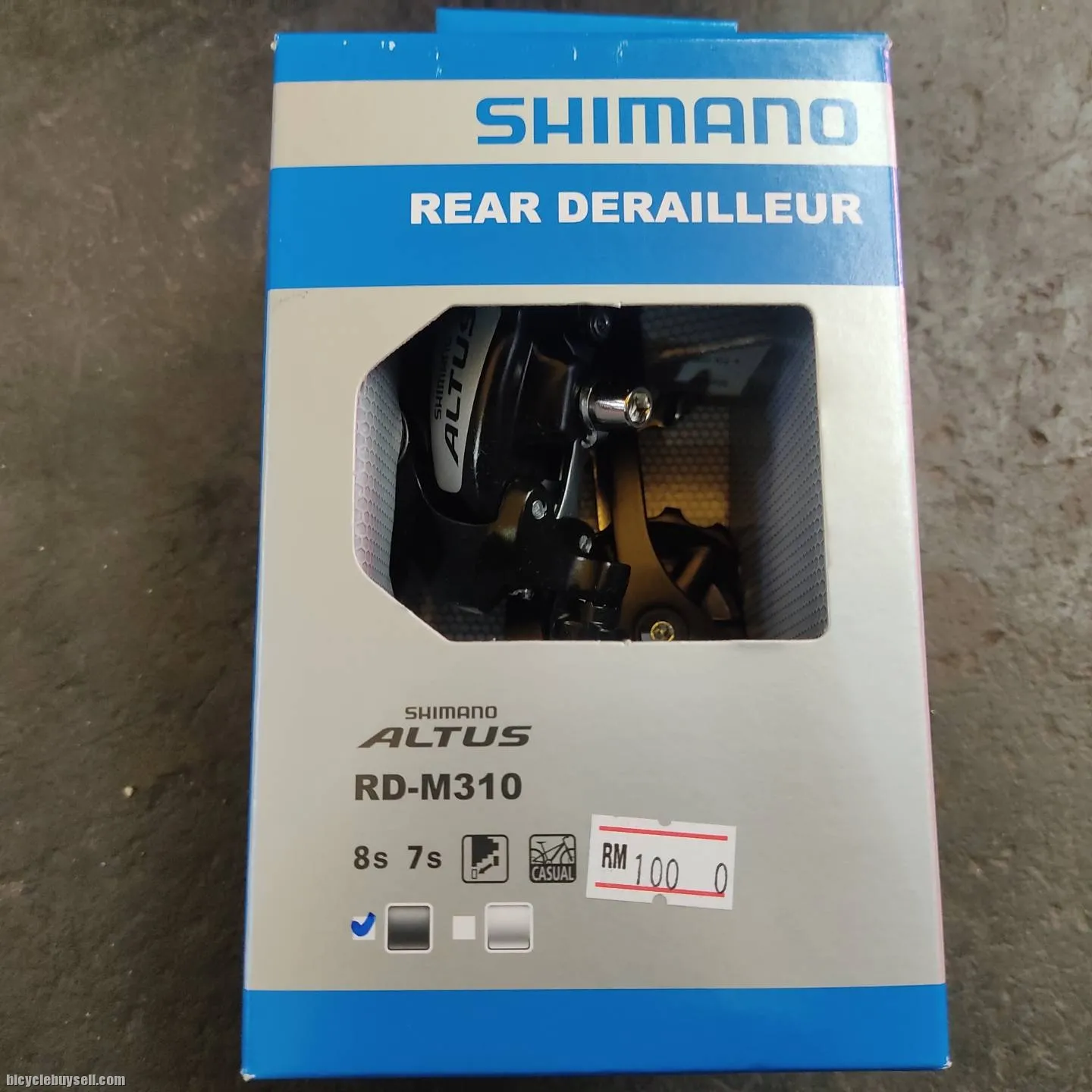 SHIMANO ALTUS REAR DERAILLEUR 8 SPEED