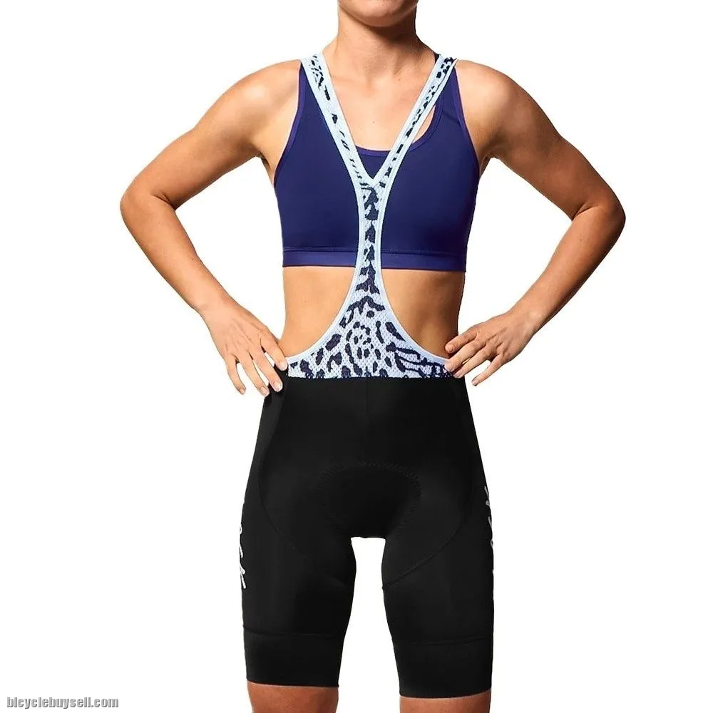BLACK SHEEP CYCLING PREDATOR PREY LTD WOMENS BIB SHORT â€“ BLACK/WHITE AUTHENTIC