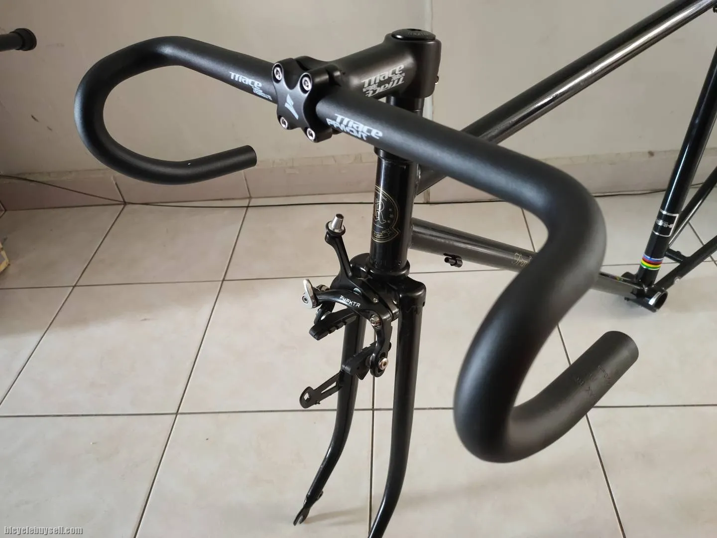 Beautiful Japanese steel frameset 700c