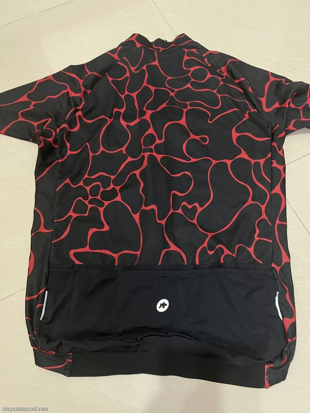 [SOLD!!] USED ASSOS MILLE GT SUMMER C2 VOGANSKI SHORT SLEEVE JERSEY - L