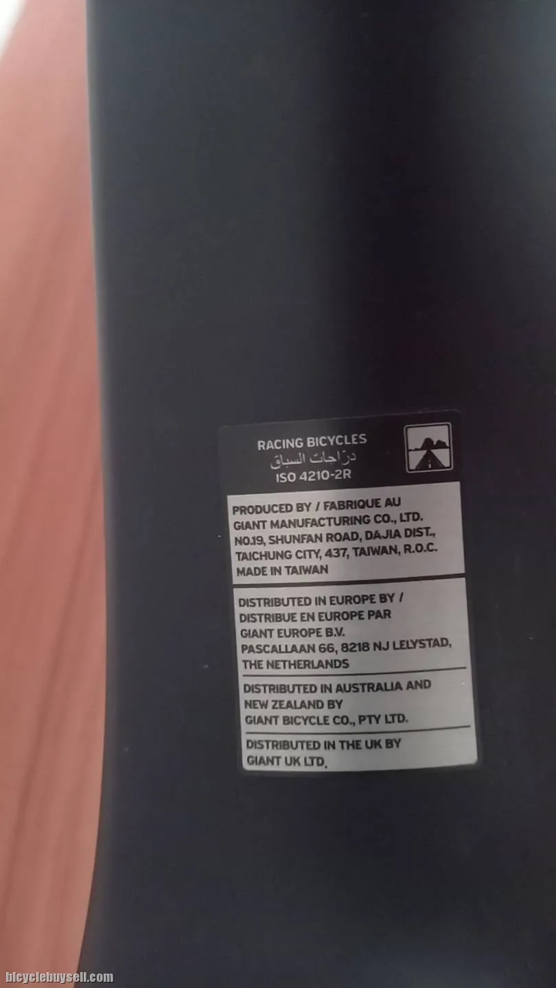 Frameset Giant TCR Advanced 2021