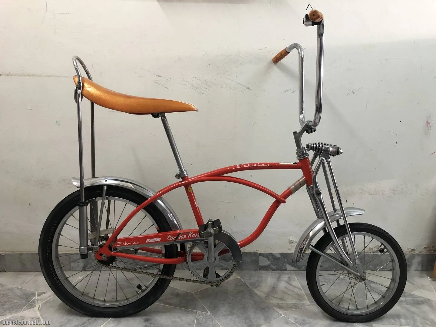Schwinn stingray orenge krate