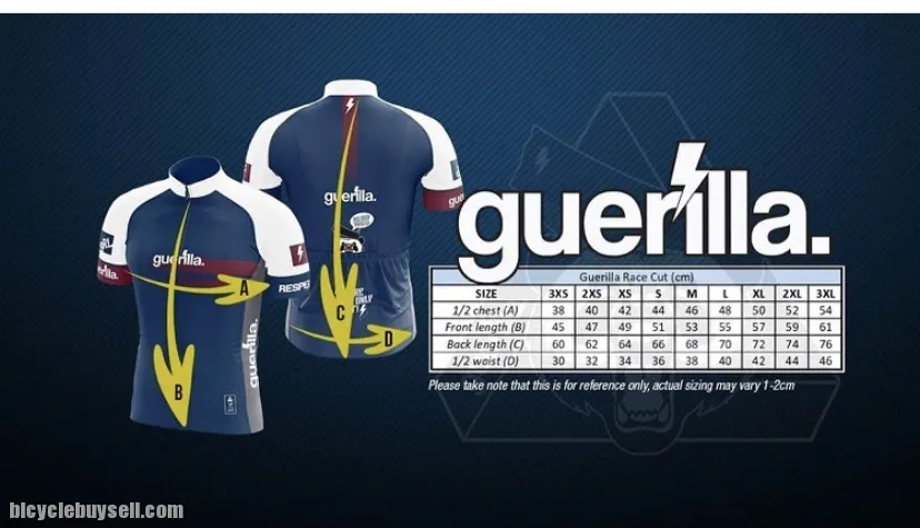 Guerilla Cycling Jersey Custom