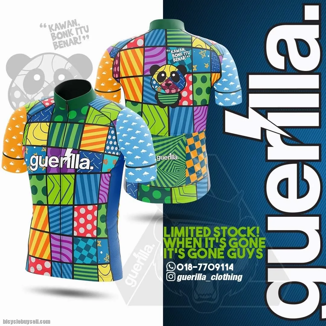 Guerilla Cycling Jersey Custom