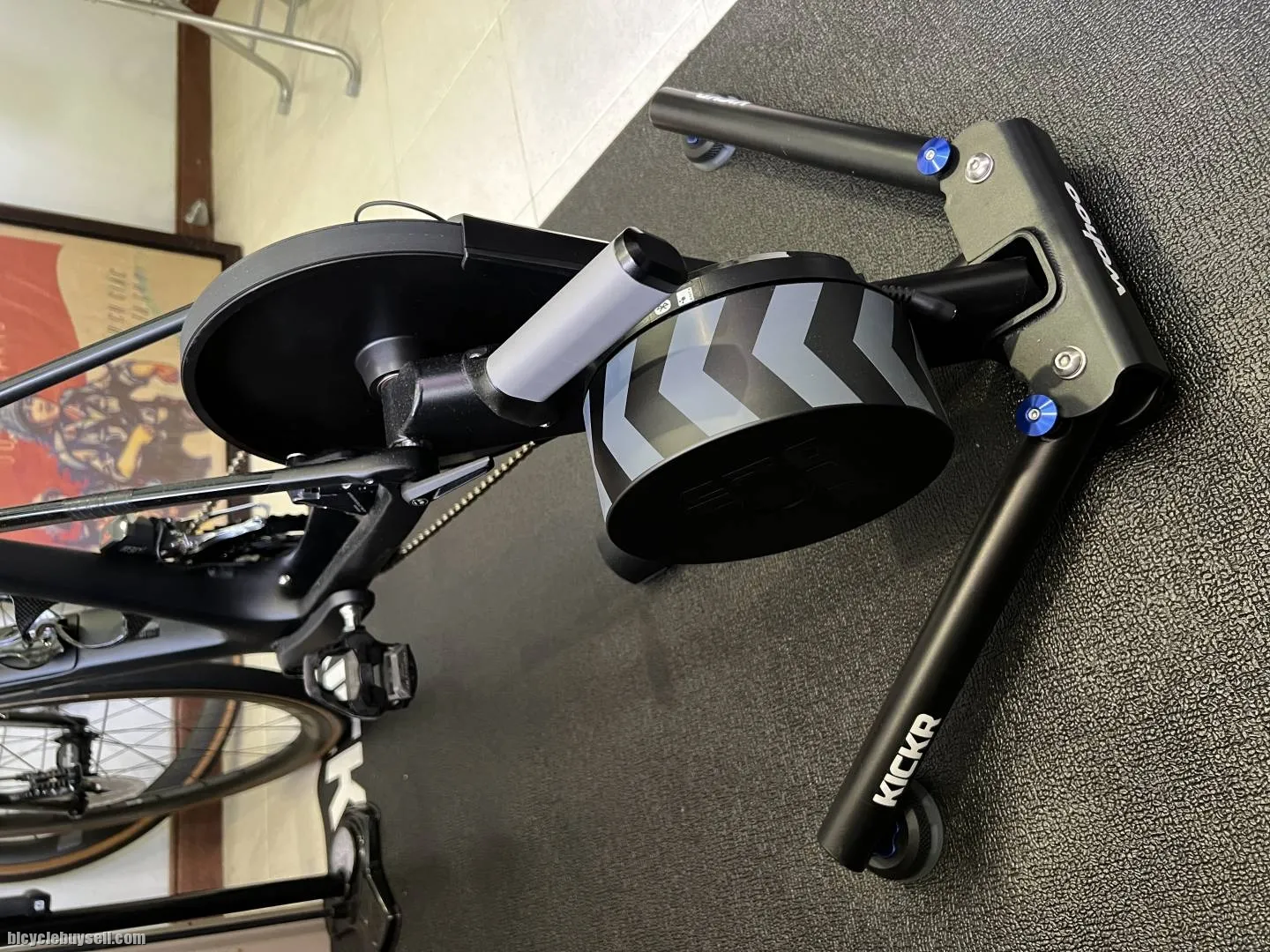 Wahoo KICKR V5 Smart Trainer. Trek adapter included.