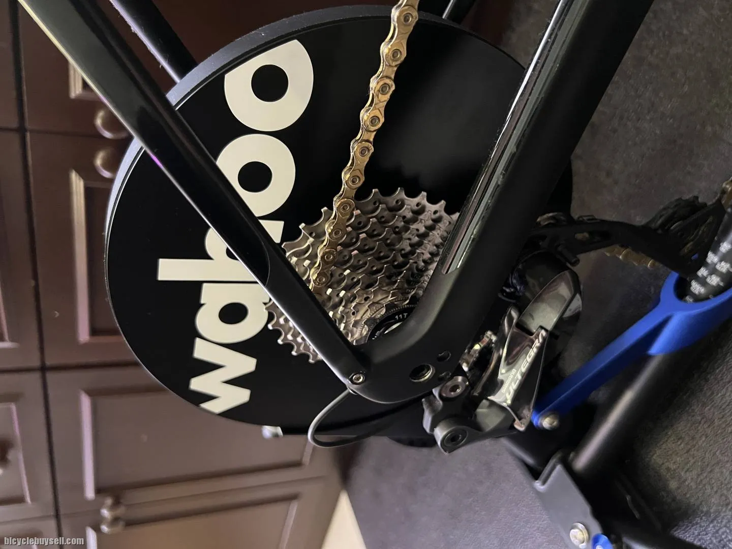 Wahoo KICKR V5 Smart Trainer. Trek adapter included.