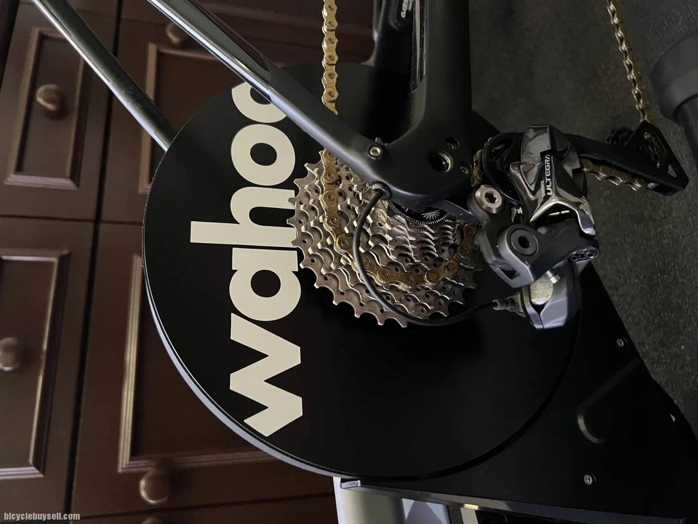 Wahoo KICKR V5 Smart Trainer. Trek adapter included.
