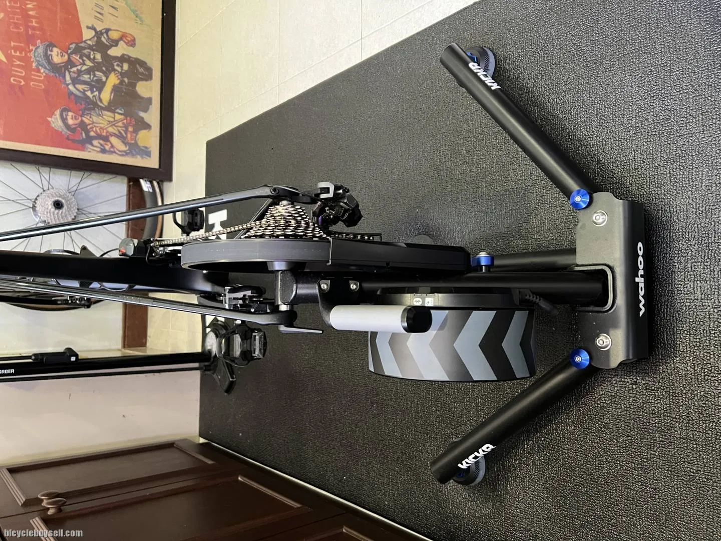 Wahoo KICKR V5 Smart Trainer. Trek adapter included.