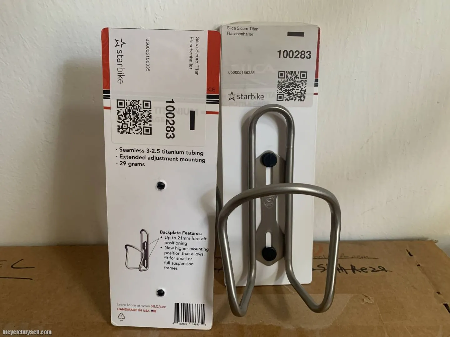 Sold Silca sicuro titanium