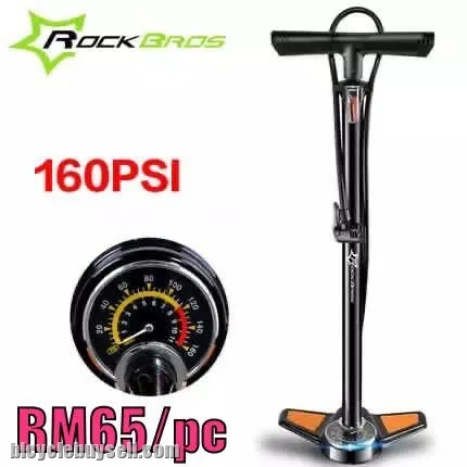 Rockbros floor pump 160psi (new)