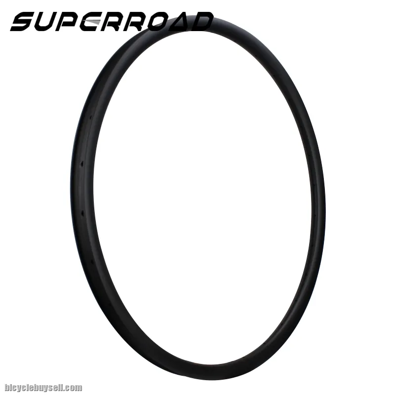 29er XC 33mm Wide 30mm Deep Carbon Fiber MTB Bike Offset Rims