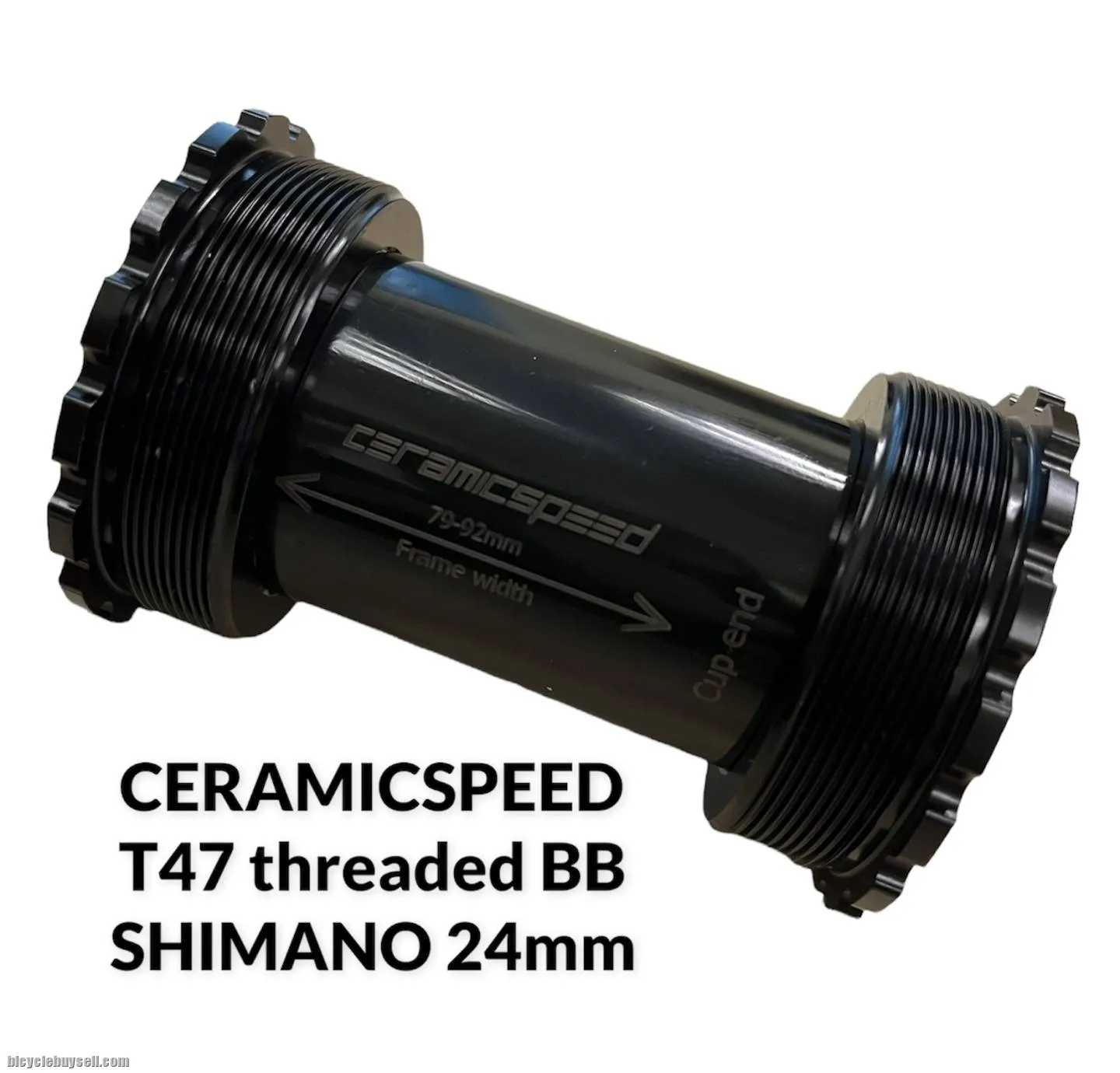 CERAMICSPEED T47 THREADED BB for SHIMANO 24mm