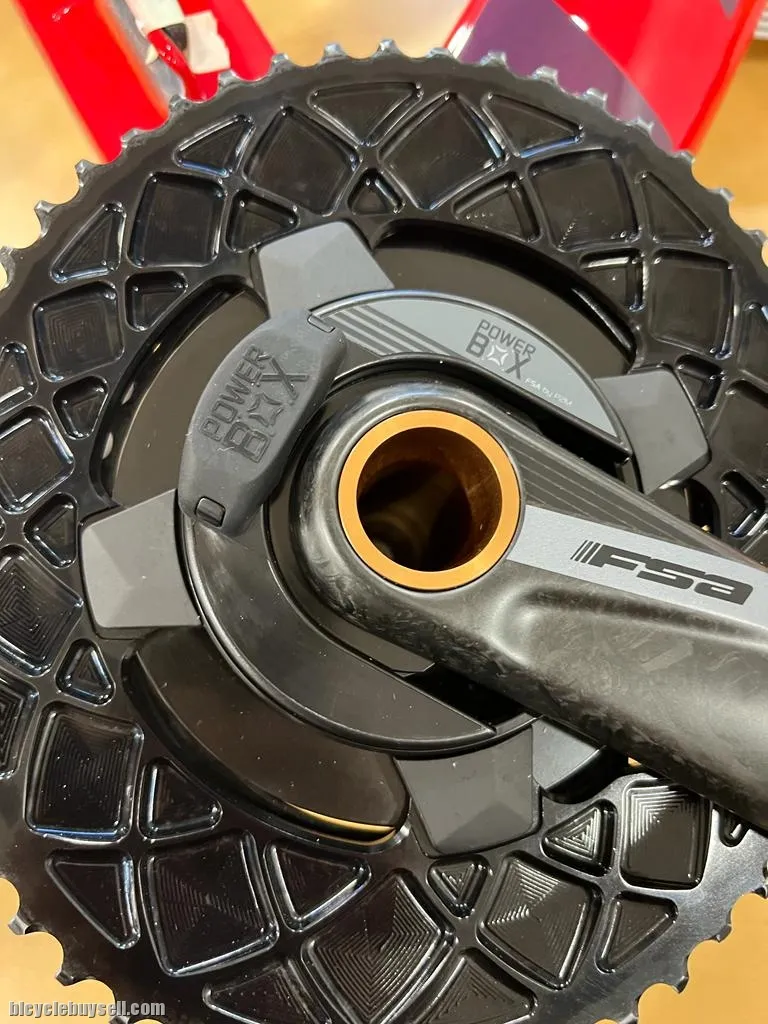 [SOLD] Used FSA Powerbox Carbon + AbsoluteBlack Oval Chainring + BBInfinite Bottom Bracket